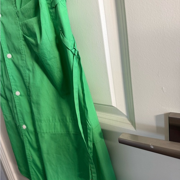 NWOT - Derek Lam Vibrant Green Midi Dress - Picture 7 of 9